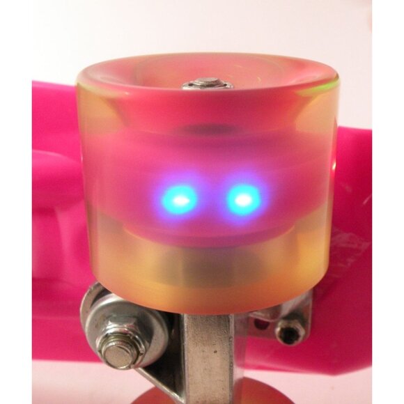 Beleev 22" Pink Skateboard (Penny Style) With Wheels Smoother Than Your Dance Mo - Picture 8 of 10